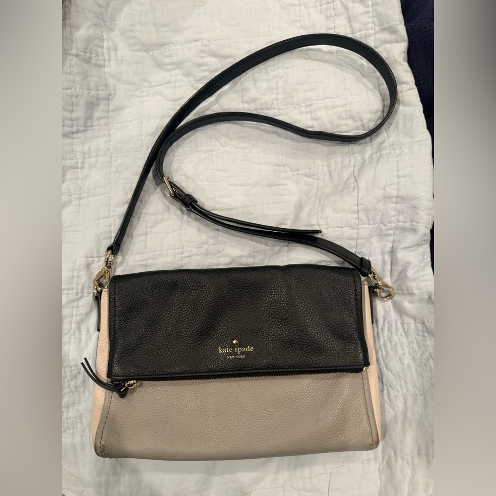 Kate Spade Fold Over Crossbody Handbag